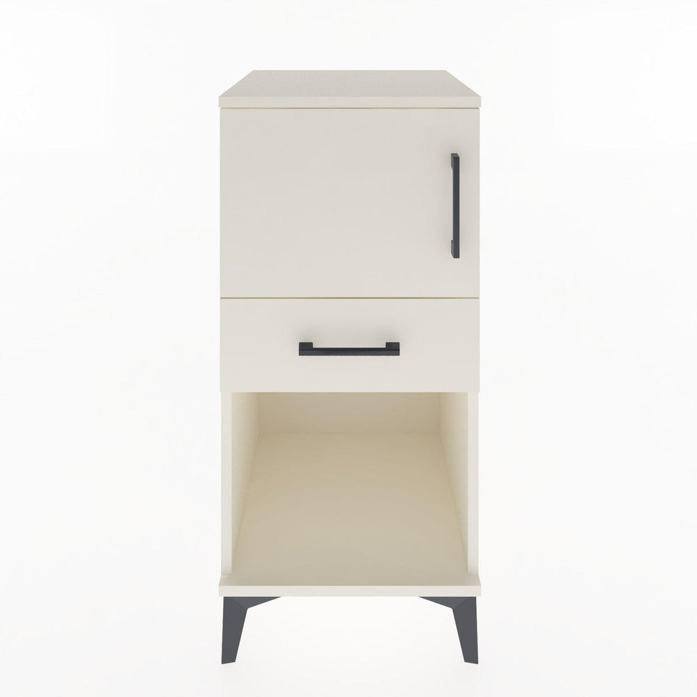 Woodntry Modular Nightstand Moonstone 44x44x84 cm Functional F43-1
