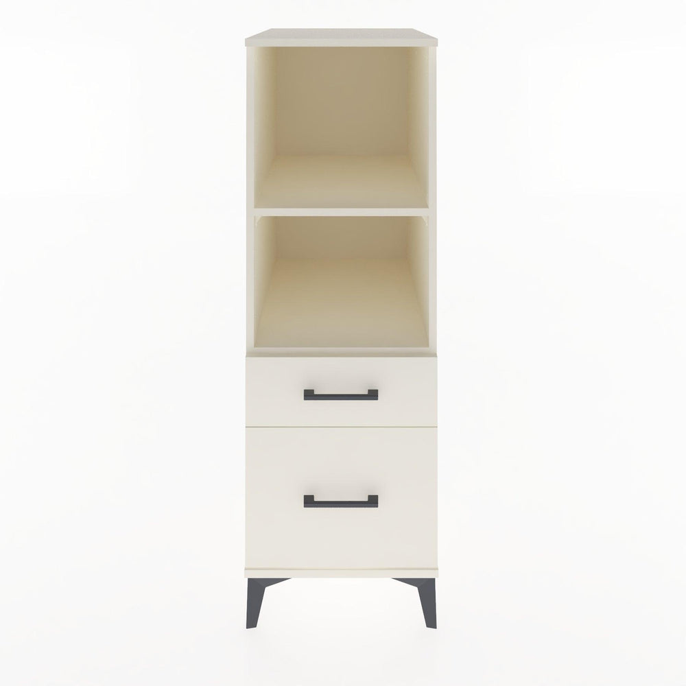 Woodntry Modular Cabinet Moonstone 44x30x122 cm with Drawers and Shelves CR71-1