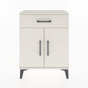 Woodntry Modular Nightstand Moonstone 60x30x68 cm with Cover and Drawer KC21-1