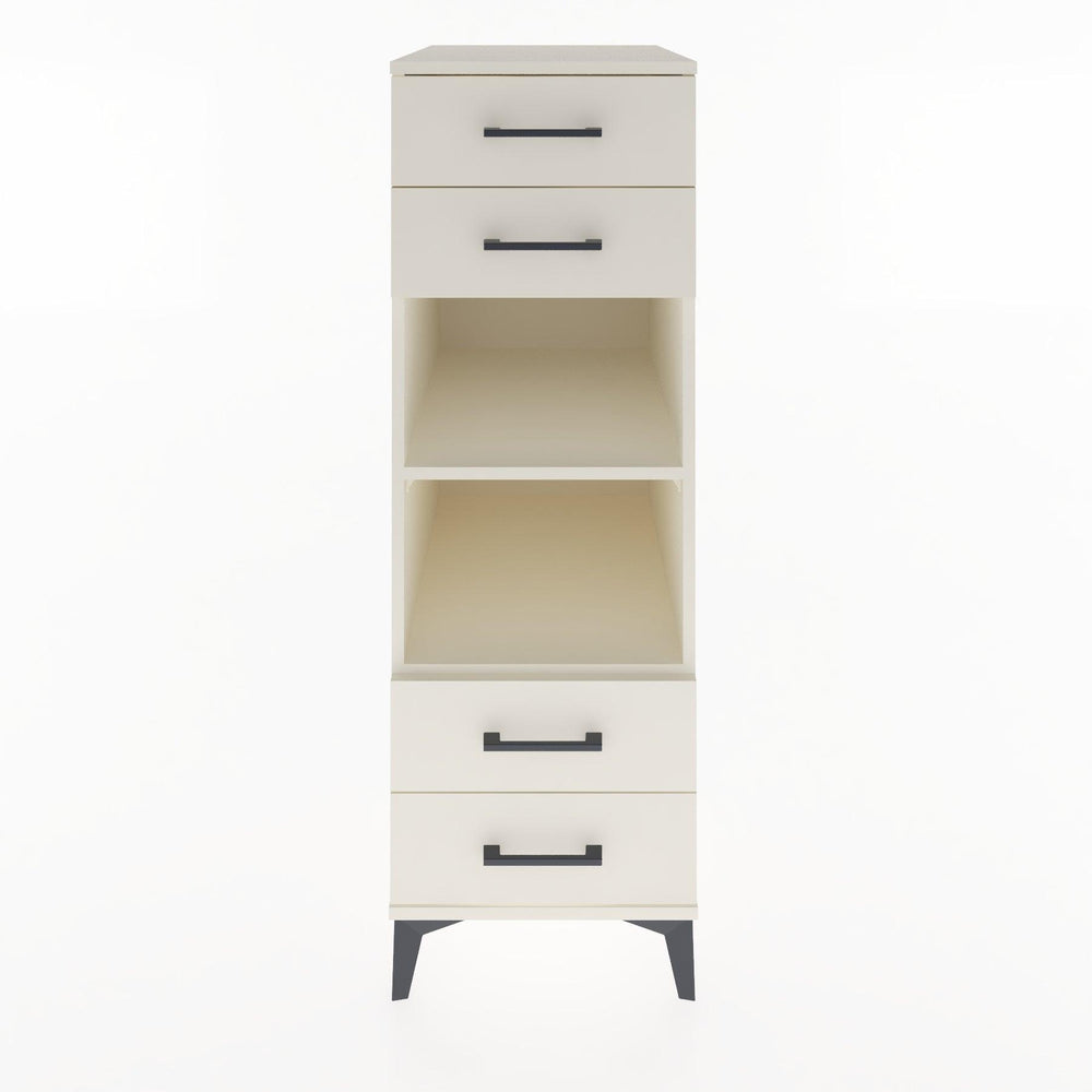 Woodntry Modüler Dolap Aytaşı 44x59x122 cm Çekmeceli ve Raflı CR121-1