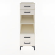 Woodntry Modular Cabinet Moonstone 44x59x122 cm with Drawers and Shelves CR121-1