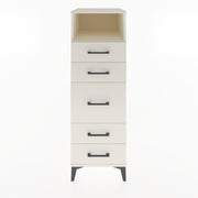 Woodntry Modular Cabinet Moonstone 44x30x122 cm with Drawers and Shelves CR21-1
