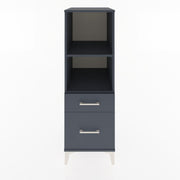 Woodntry Modular Cabinet Anthracite 44x30x122 cm with Drawers and Shelves CR71-2