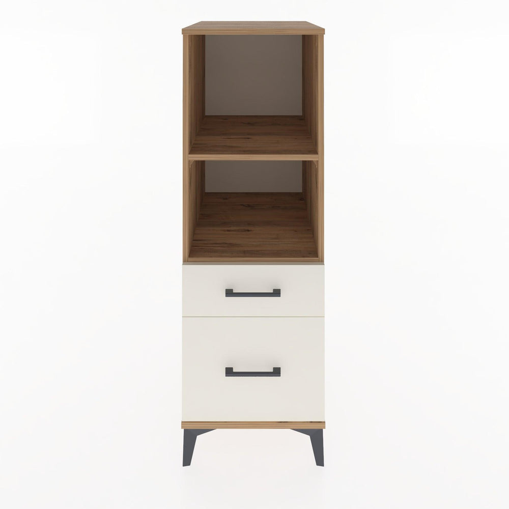 Woodntry Modular Cabinet Pine 44x30x122 cm with Drawers and Shelves CR71-3