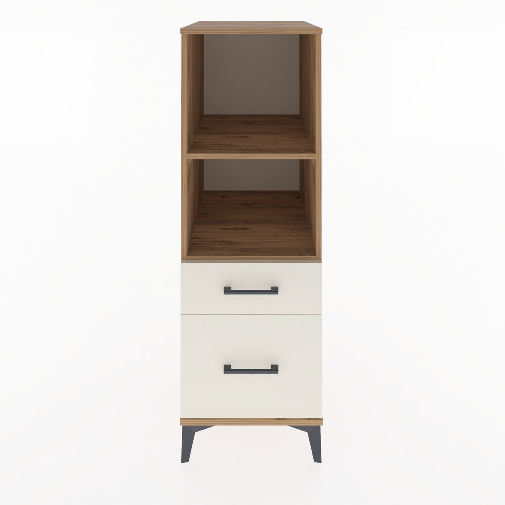 Woodntry Modular Cabinet Pine 44x59x122 cm with Drawers and Shelves CR71-3