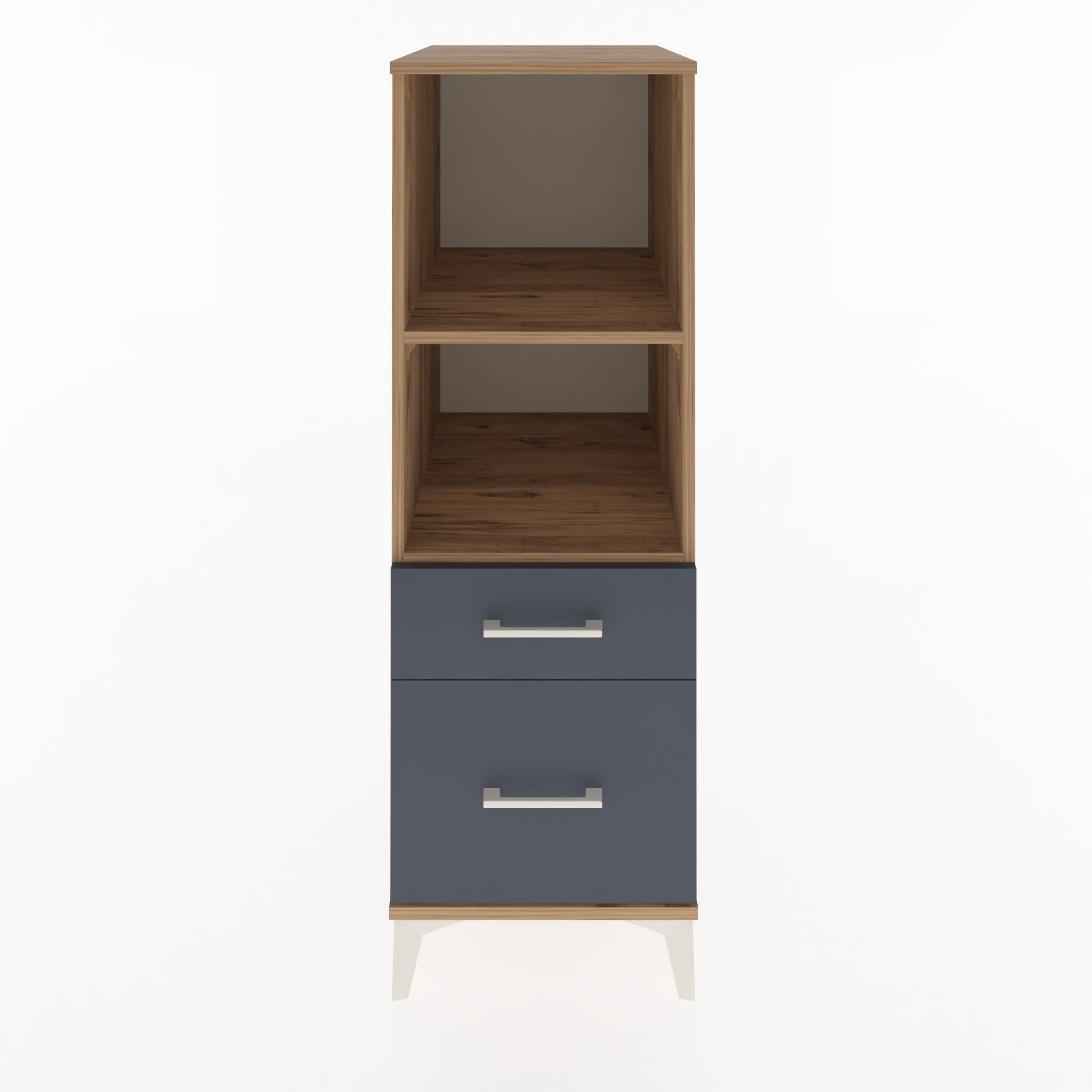 Woodntry Modular Cabinet Pine 44x59x122 cm with Drawers and Shelves CR71-3