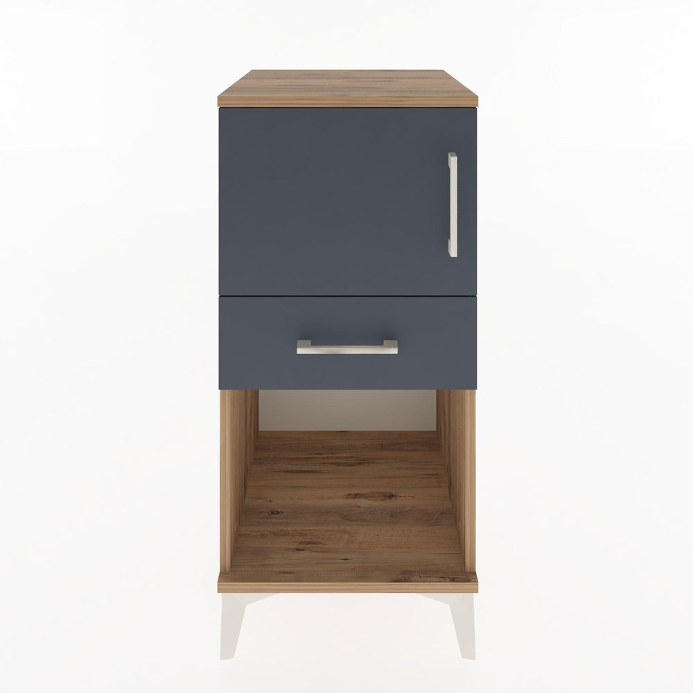 Woodntry Modüler Komodin Çam 44x44x84 cm Fonksiyonel F43-3