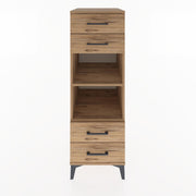 Woodntry Modular Cabinet Pine 44x59x122 cm with Drawers and Shelves CR121-3