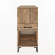 Woodntry Modular Nightstand Pine 44x44x84 cm Functional F43-3
