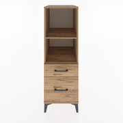 Woodntry Modüler Dolap Çam 44x59x122 cm Çekmeceli ve Raflı CR71-3
