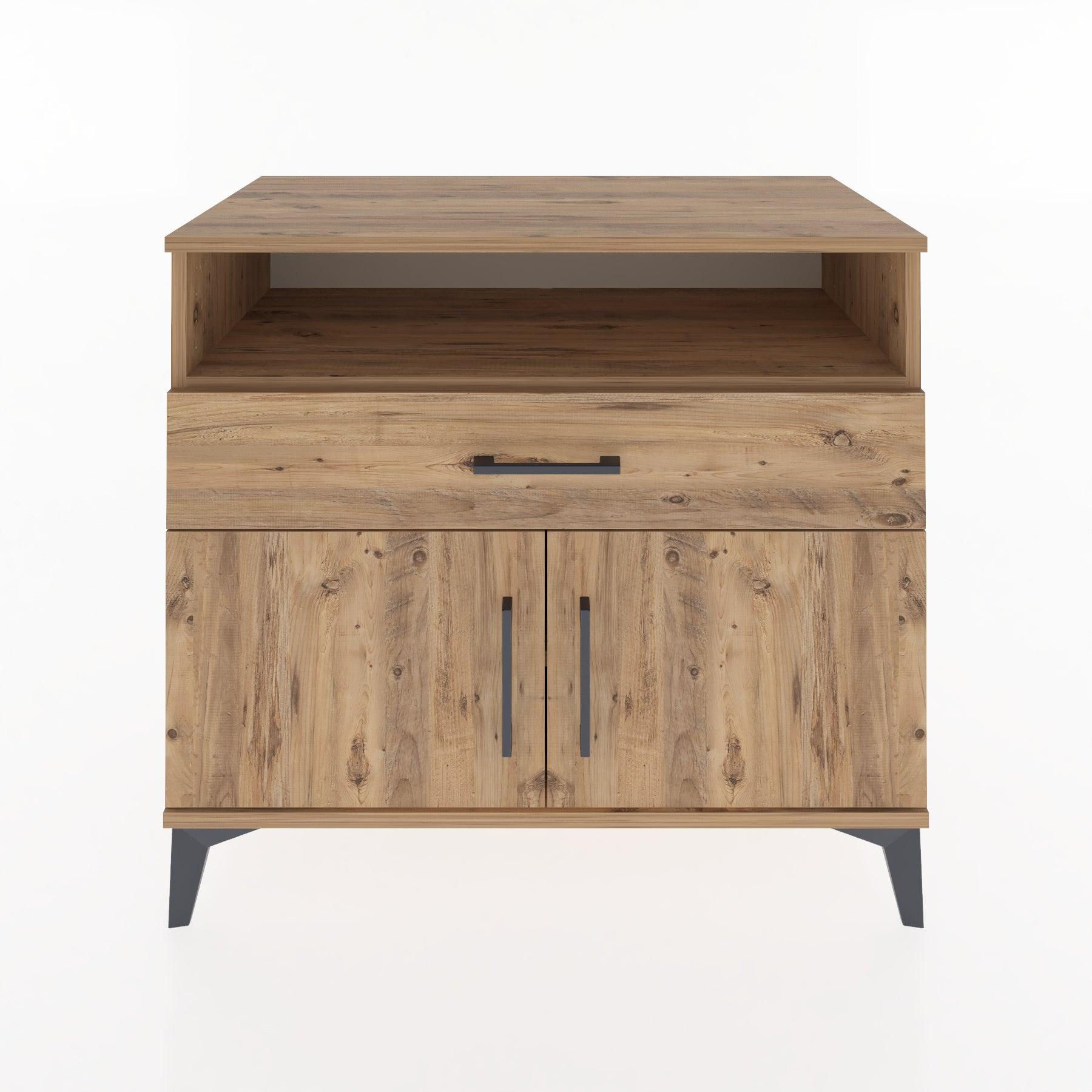 Woodntry Modüler Şifonyer Çam 88x44x68 cm Fonksiyonel F21-3