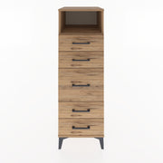 Woodntry Modular Cabinet Pine 44x59x122 cm with Drawers and Shelves CR21-3