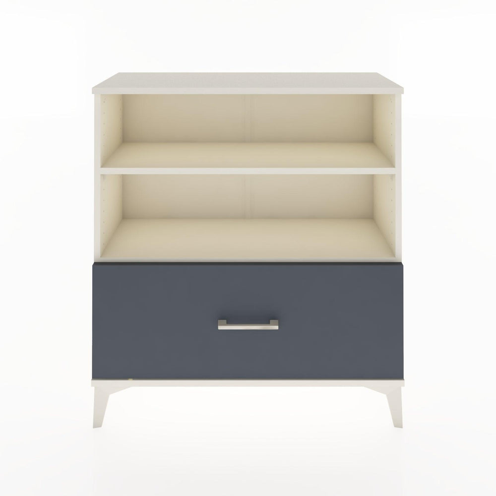 Woodntry Modüler Şifonyer Aytaşı 88x30x84 cm Çekmeceli ve Raflı CR22-1