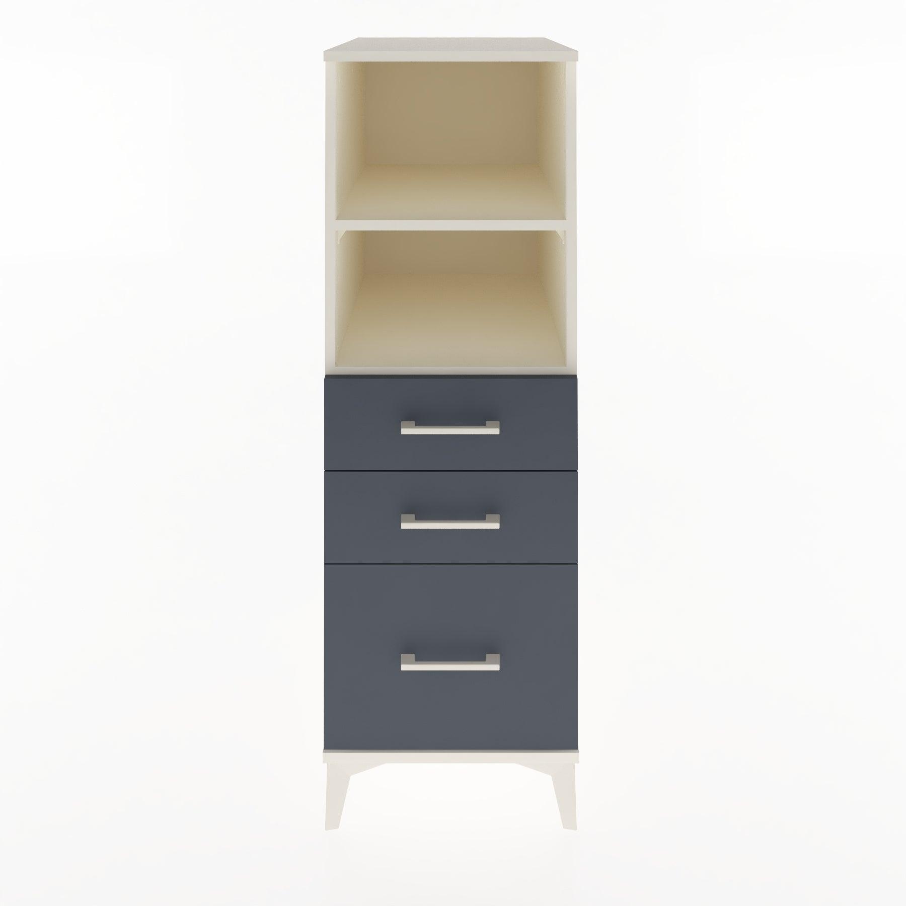 Woodntry Modular Cabinet Moonstone 44x30x122 cm Functional F72-1