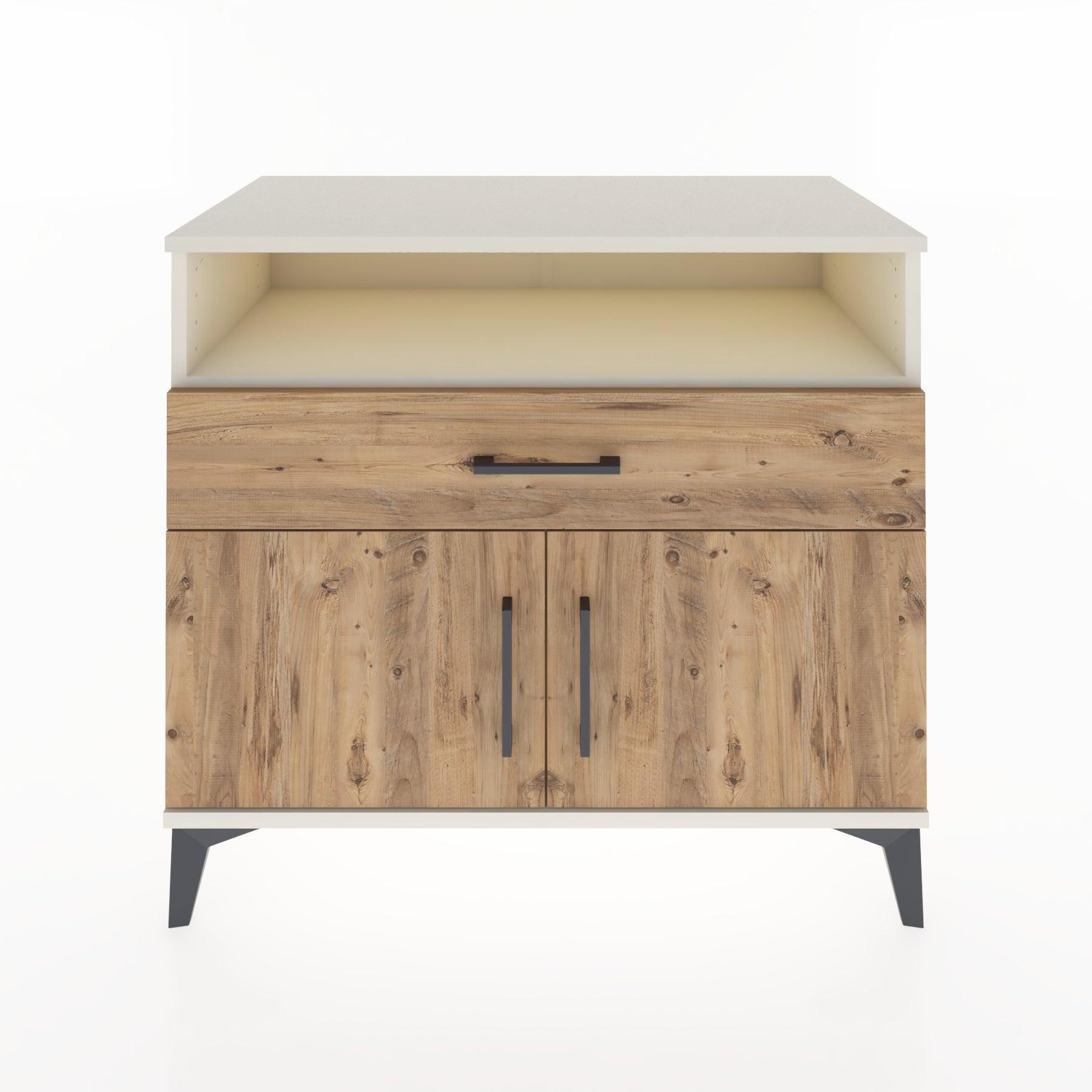 Woodntry Modüler Şifonyer Aytaşı 88x44x68 cm Fonksiyonel F22-1