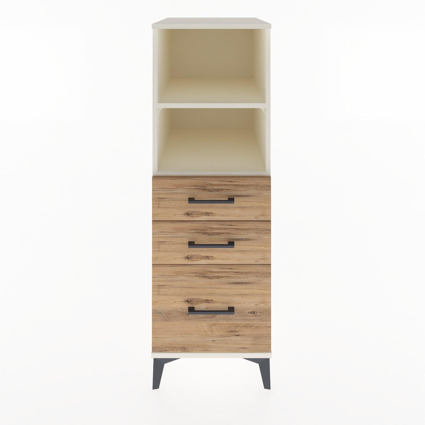 Woodntry Modular Cabinet Moonstone 44x30x122 cm Functional F72-1