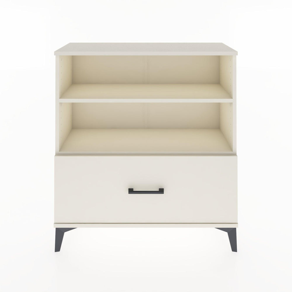 Woodntry Modüler Şifonyer Aytaşı 88x30x84 cm Çekmeceli ve Raflı CR22-1