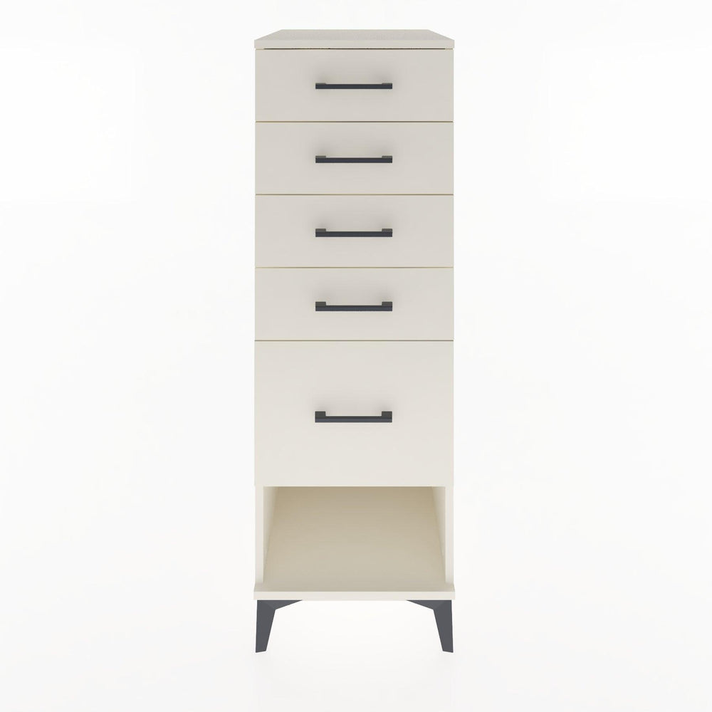 Woodntry Modular Cabinet Moonstone 44x59x122 cm with Drawers and Shelves CR22-1