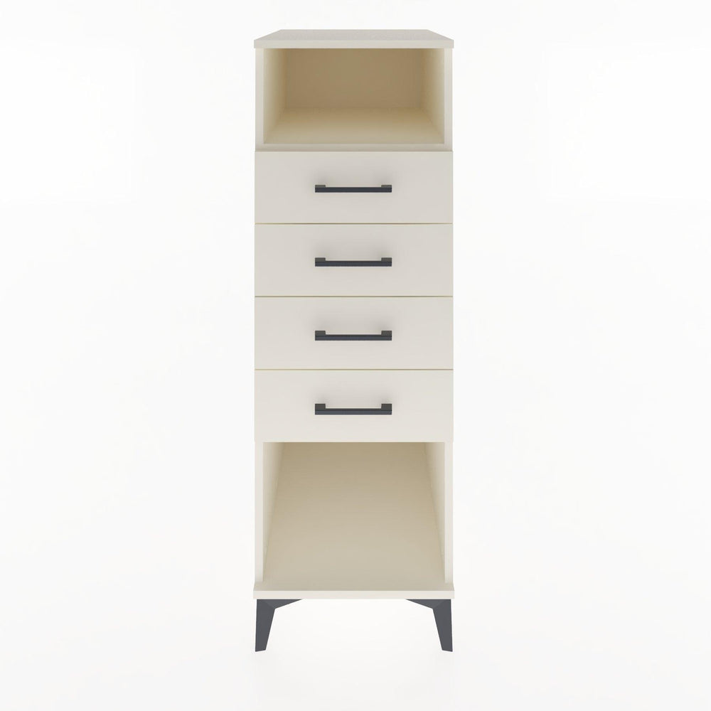 Woodntry Modüler Dolap Aytaşı 44x30x122 cm Çekmeceli ve Raflı CR122-1