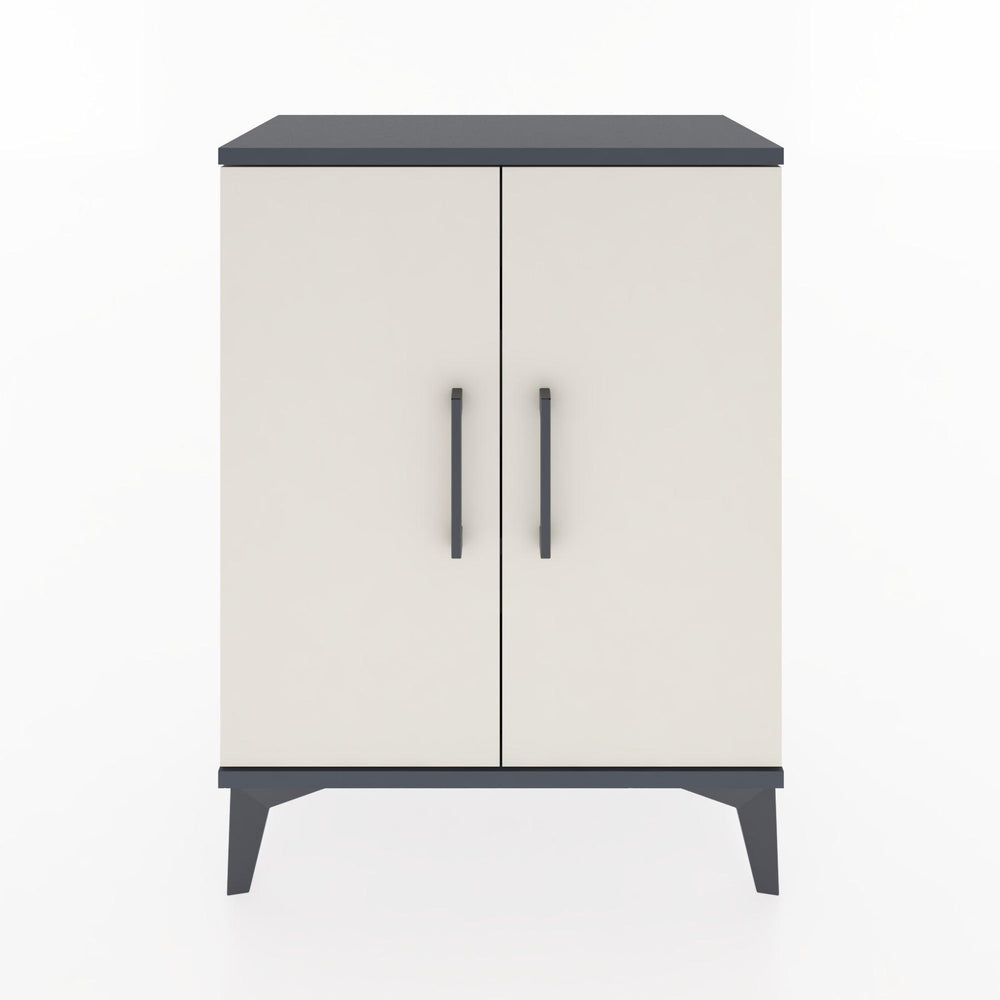 Woodntry Modular Nightstand Anthracite 60x30x68 cm with Lid K22-2