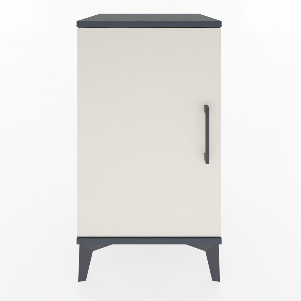 Woodntry Modular Nightstand Anthracite 44x44x68 cm with Lid K22-2