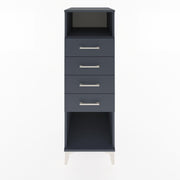 Woodntry Modular Cabinet Anthracite 44x59x122 cm with Drawers and Shelves CR122-2