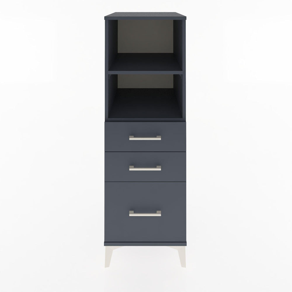 Woodntry Modular Cabinet Anthracite 44x30x122 cm Functional F72-2