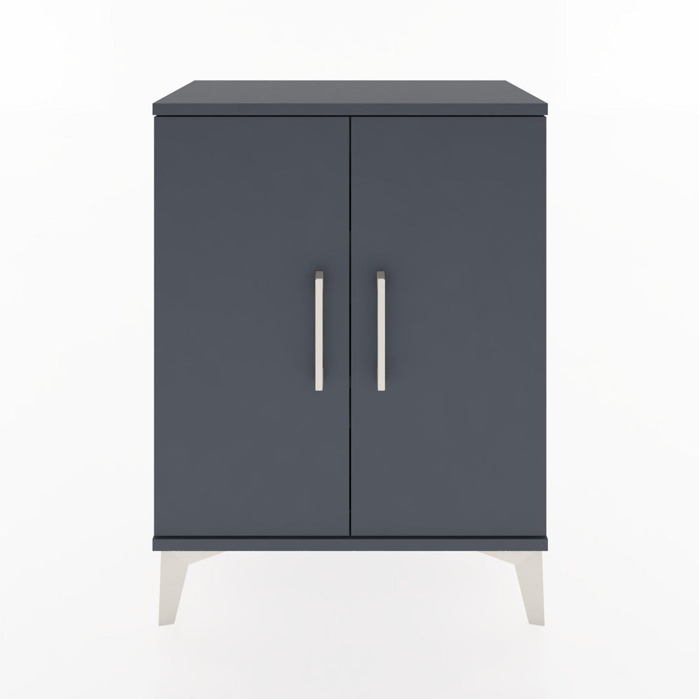 Woodntry Modular Nightstand Anthracite 60x30x68 cm with Lid K22-2