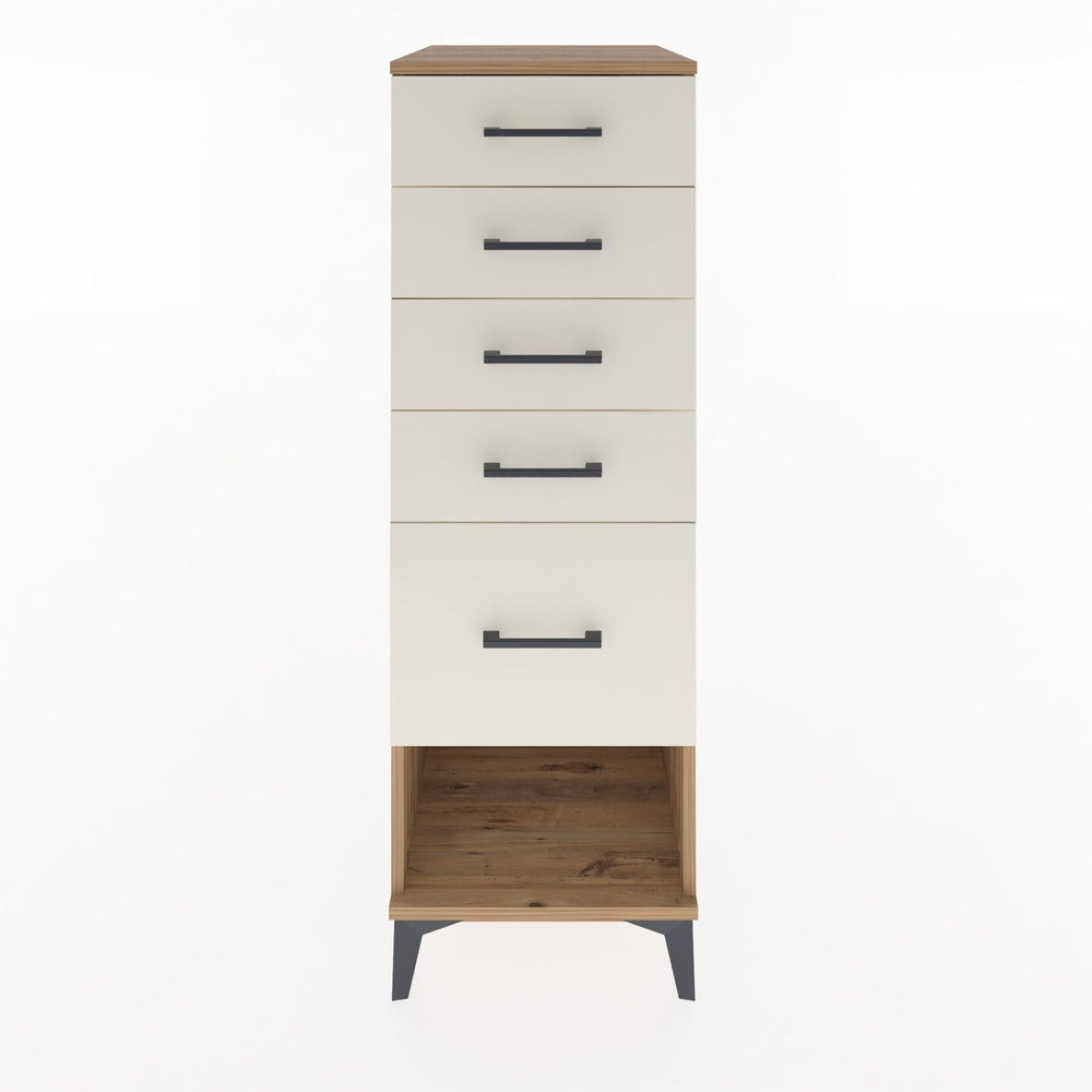 Woodntry Modular Cabinet Pine 44x59x122 cm with Drawers and Shelves CR22-3
