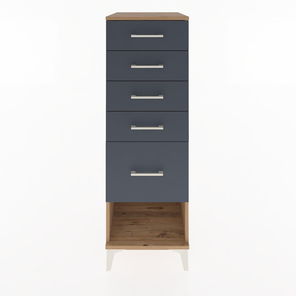 Woodntry Modular Cabinet Pine 44x59x122 cm with Drawers and Shelves CR22-3