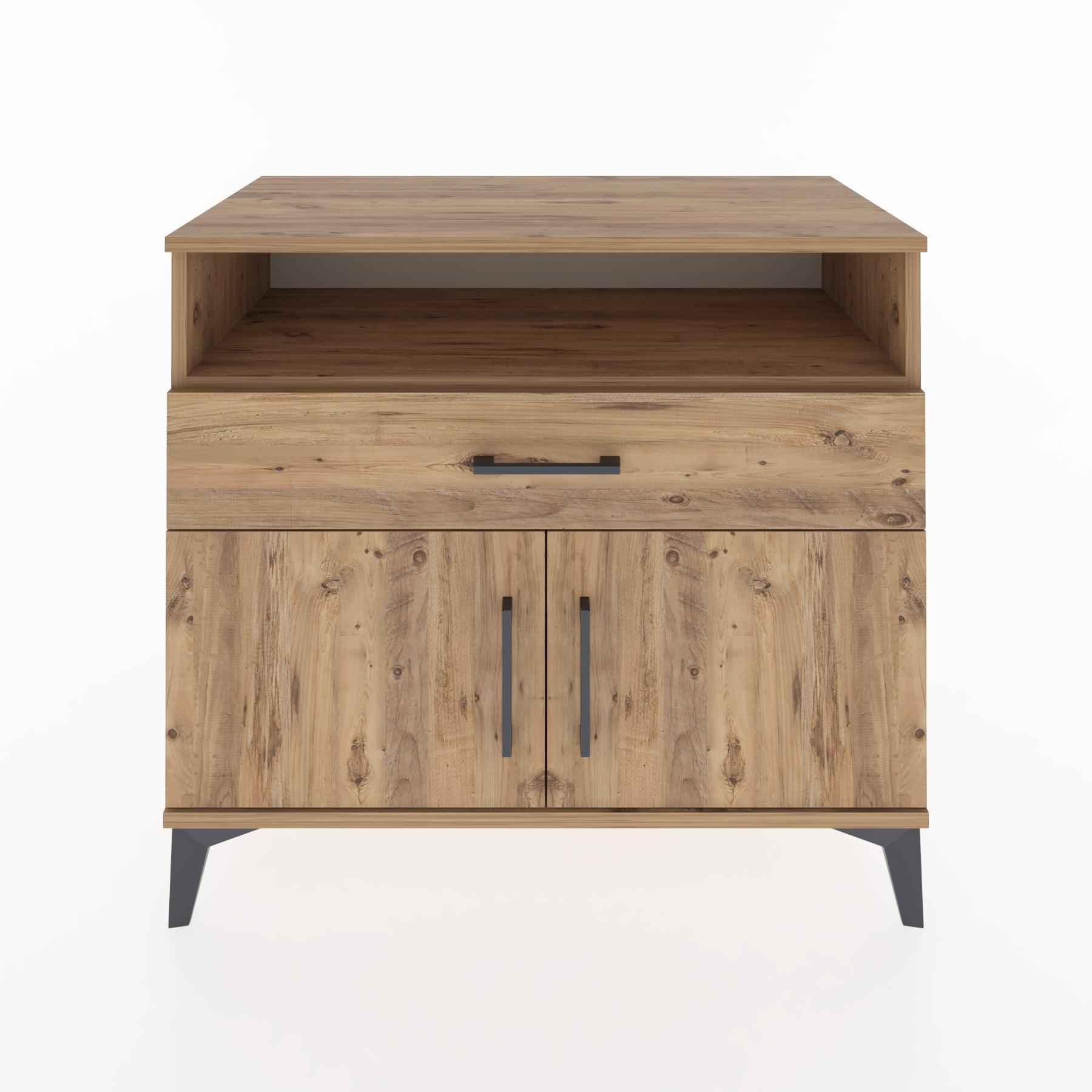 Woodntry Modüler Şifonyer Çam 88x44x68 cm Fonksiyonel F22-3