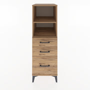 Woodntry Modular Cabinet Pine 44x59x122 cm with Drawers and Shelves CR72-3