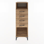 Woodntry Modular Cabinet Pine 44x59x122 cm with Drawers and Shelves CR122-3