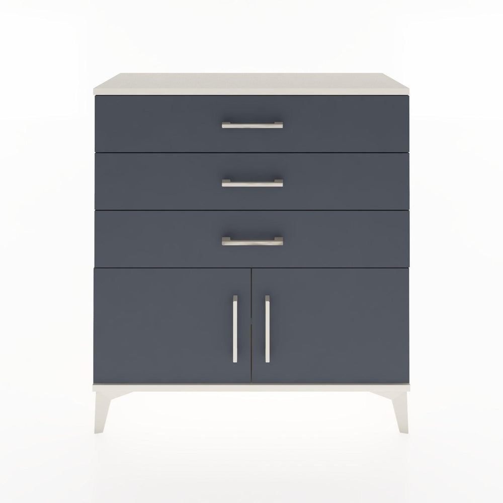 Woodntry Modüler Şifonyer Aytaşı 88x30x84 cm Kapaklı ve Çekmeceli KC23-1