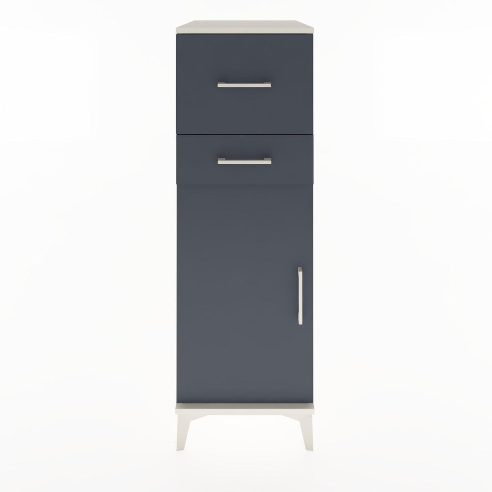 Woodntry Modular Cabinet Moonstone 44x30x122 cm with Doors and Drawers KC23-1