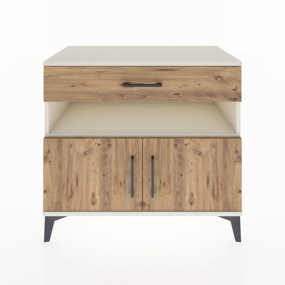 Woodntry Modüler Şifonyer Aytaşı 88x44x68 cm Fonksiyonel F23-1