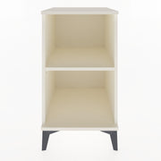 Woodntry Modular Nightstand Moonstone 44x44x68 cm with Shelf R23-1