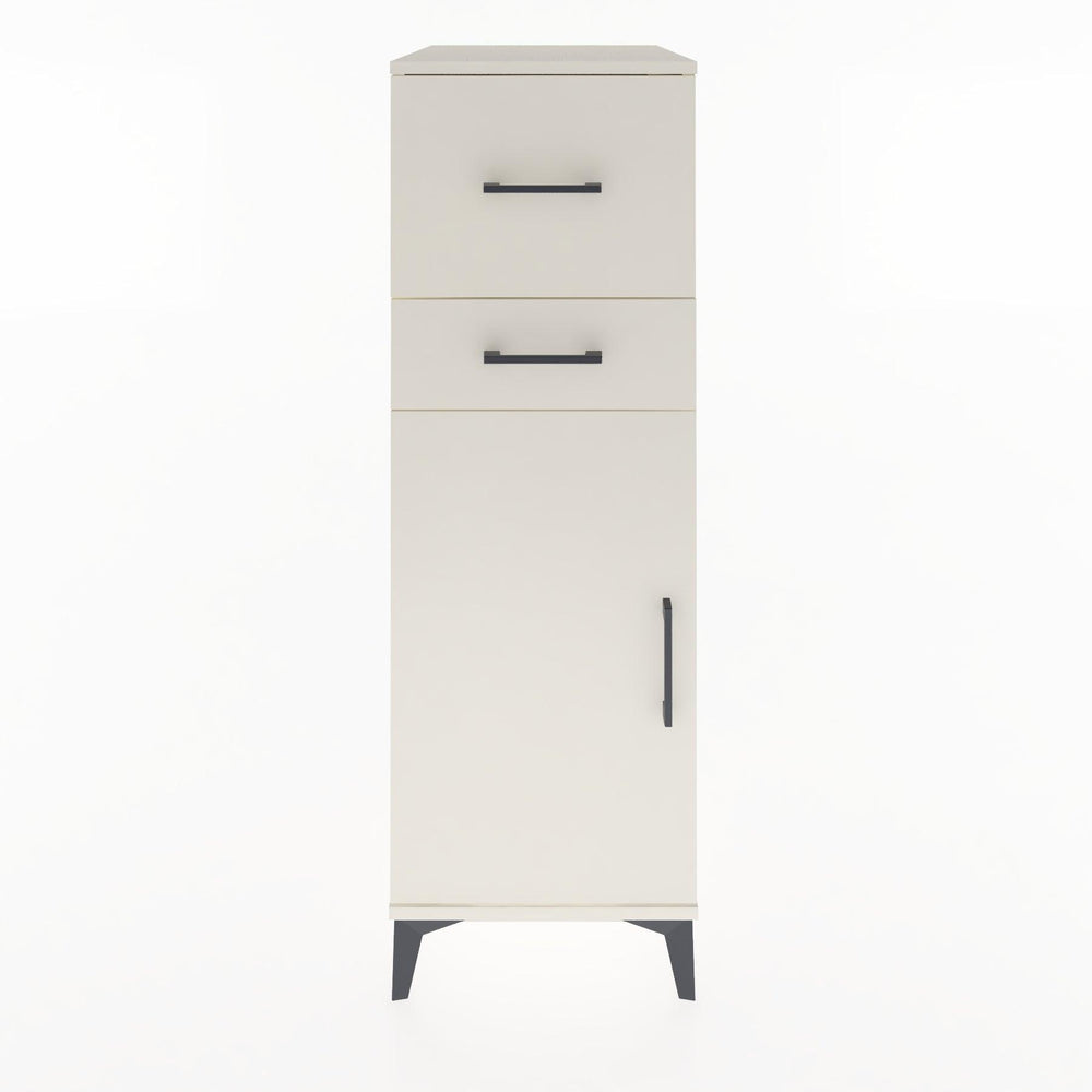 Woodntry Modular Cabinet Moonstone 44x30x122 cm with Doors and Drawers KC123-1