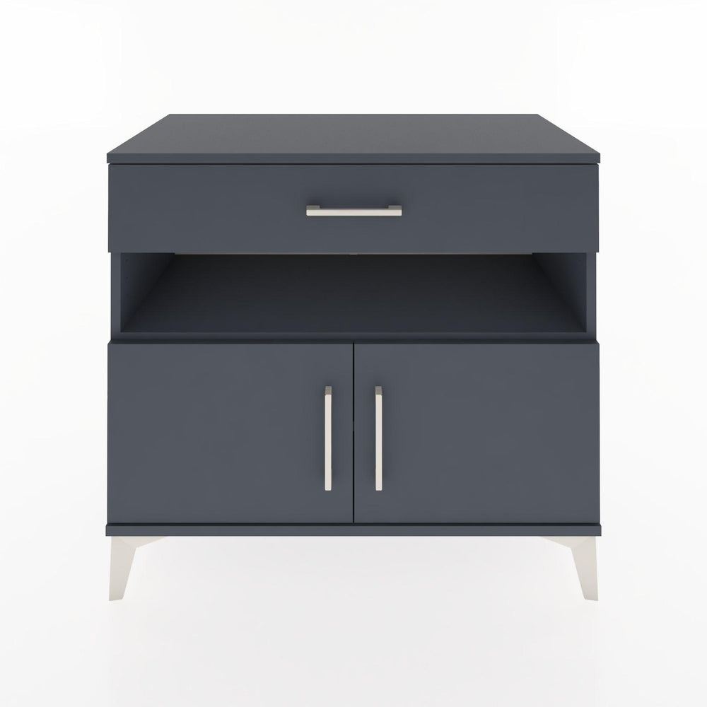 Woodntry Modüler Şifonyer Antrasit 88x44x68 cm Fonksiyonel F23-2