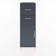 Woodntry Modular Cabinet Anthracite 44x30x122 cm with Doors and Drawers KC123-2