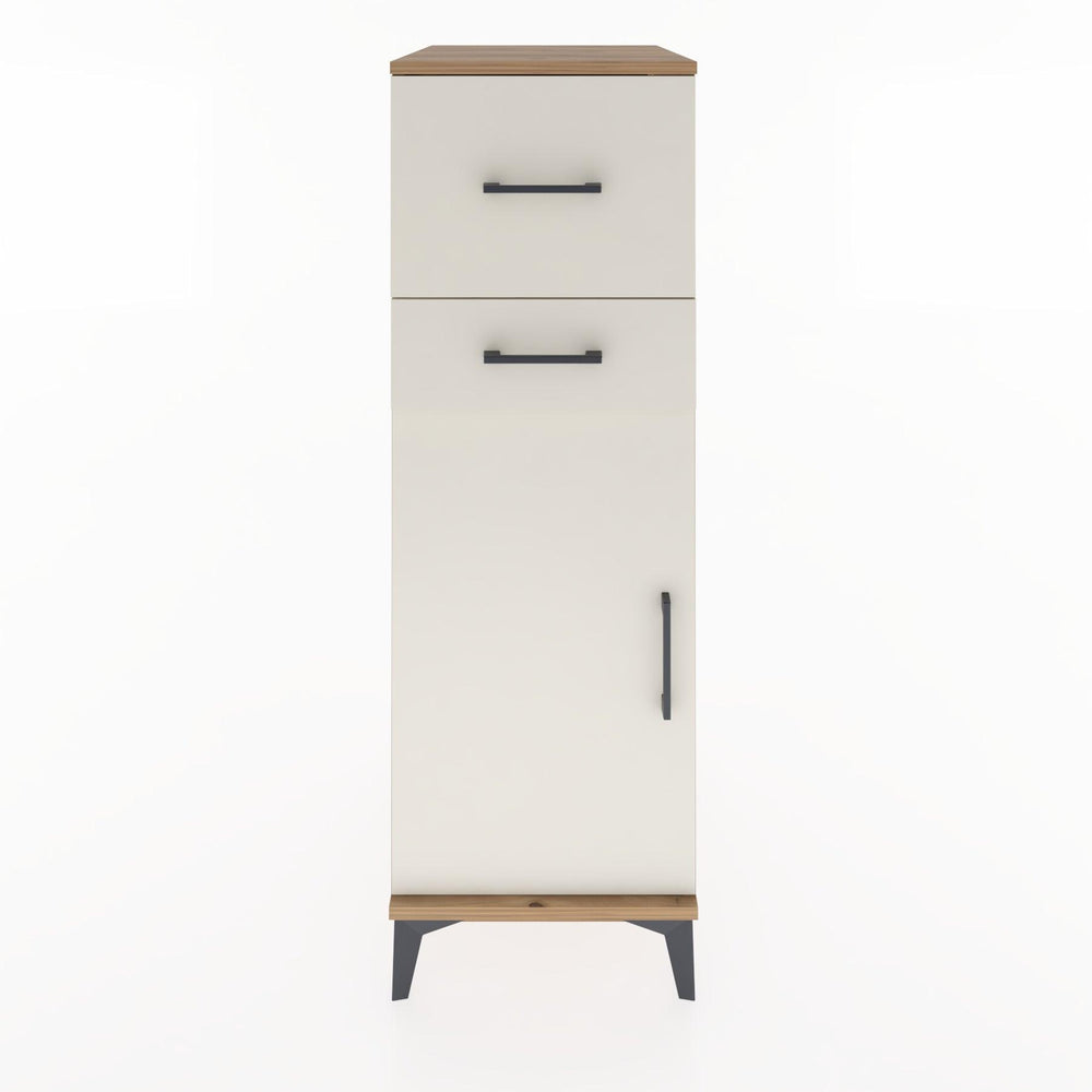 Woodntry Modular Cabinet Pine 44x30x122 cm with Doors and Drawers KC23-3