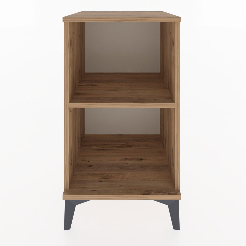 Woodntry Modular Nightstand Pine 44x44x68 cm with Shelf R23-3
