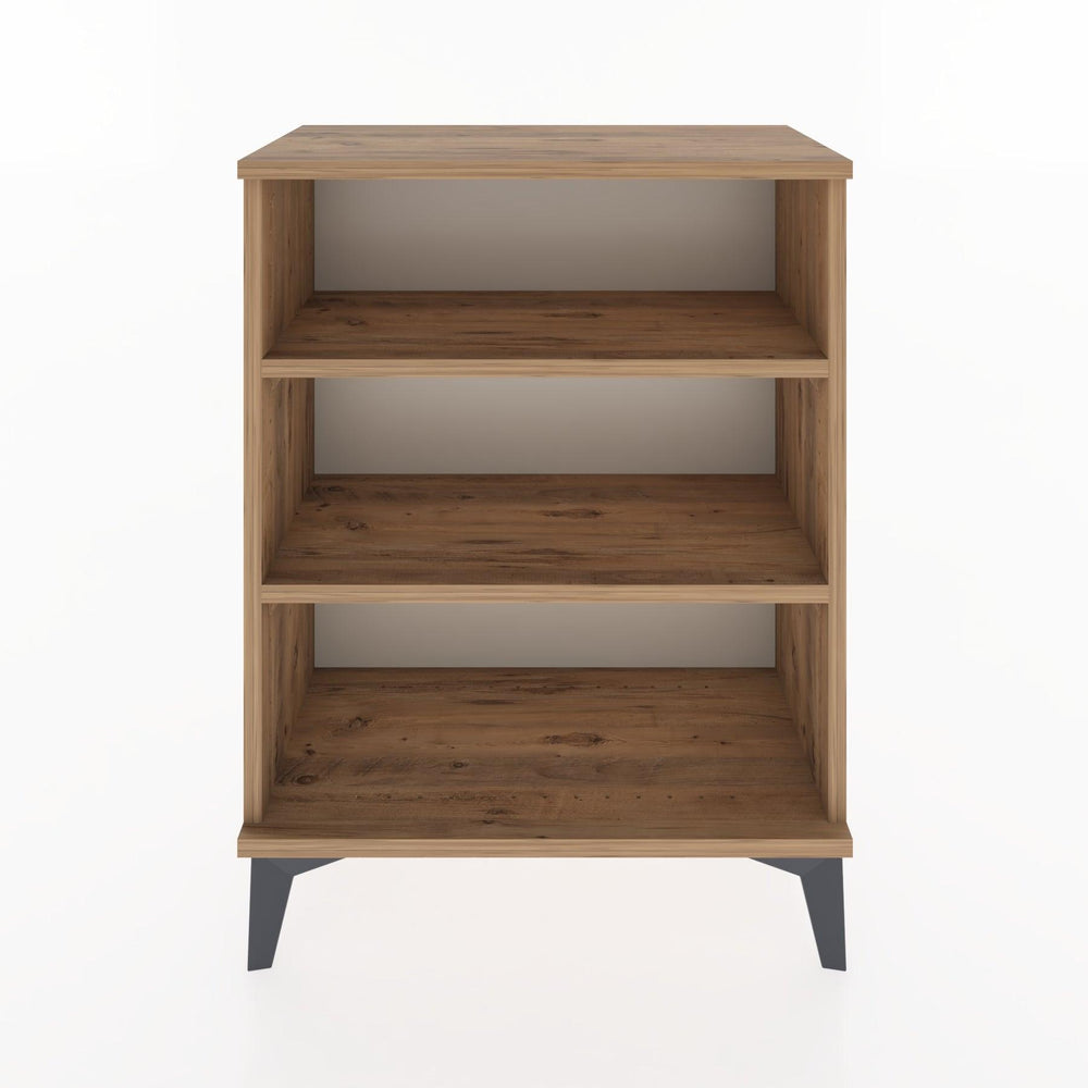Woodntry Modular Nightstand Pine 60x30x68 cm with Shelf R23-3