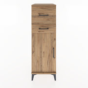 Woodntry Modular Cabinet Pine 44x30x122 cm with Doors and Drawers KC23-3