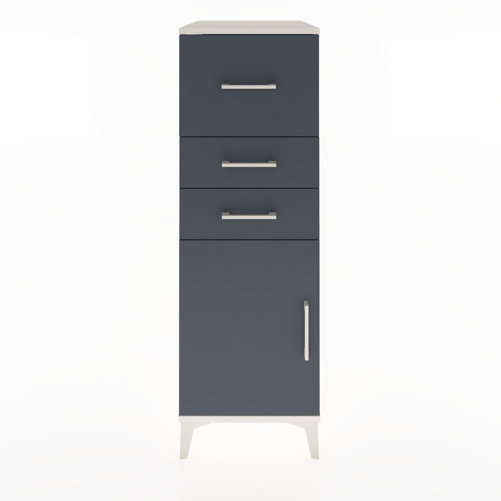 Woodntry Modular Cabinet Moonstone 44x30x122 cm with Doors and Drawers KC24-1