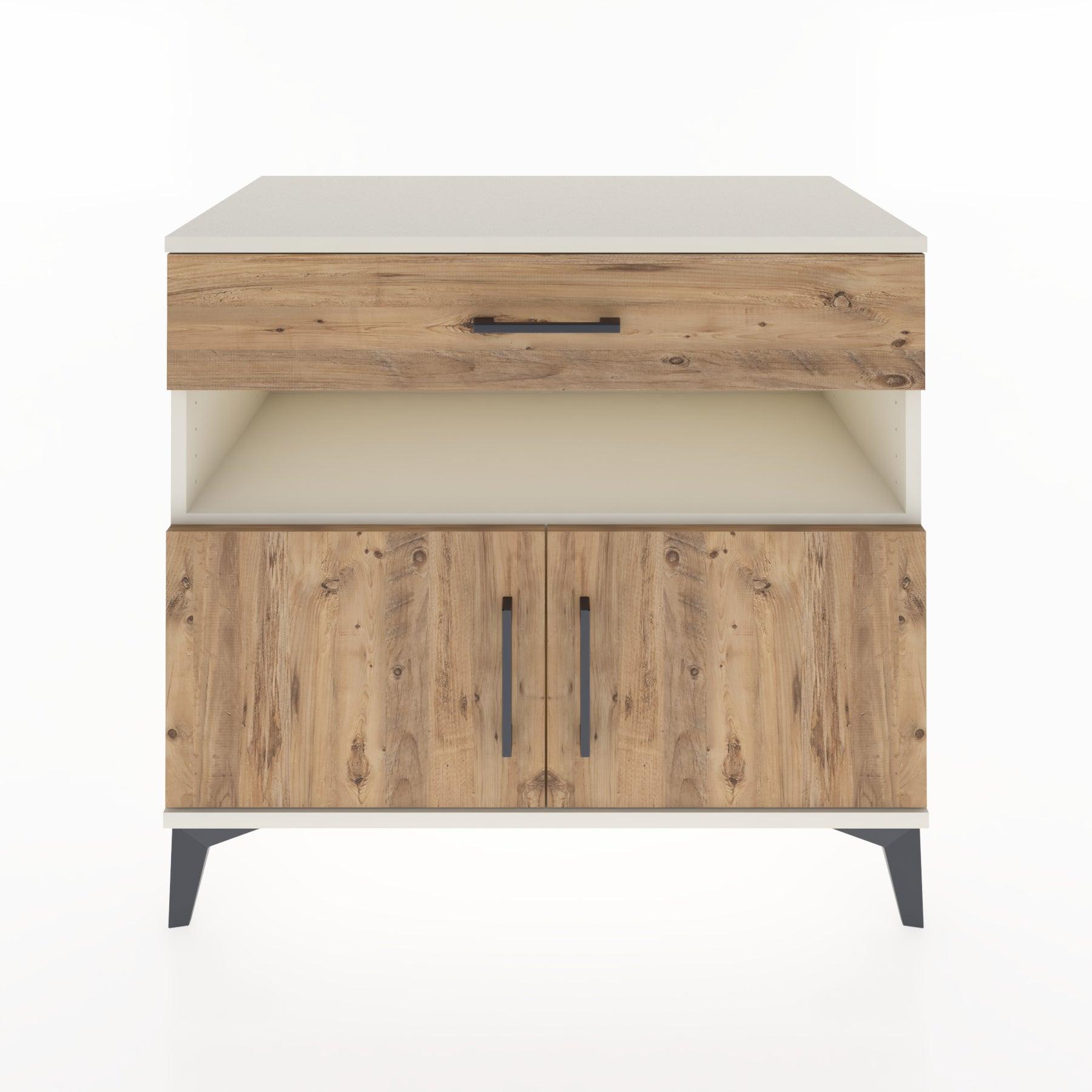 Woodntry Modüler Şifonyer Aytaşı 88x44x68 cm Fonksiyonel F24-1