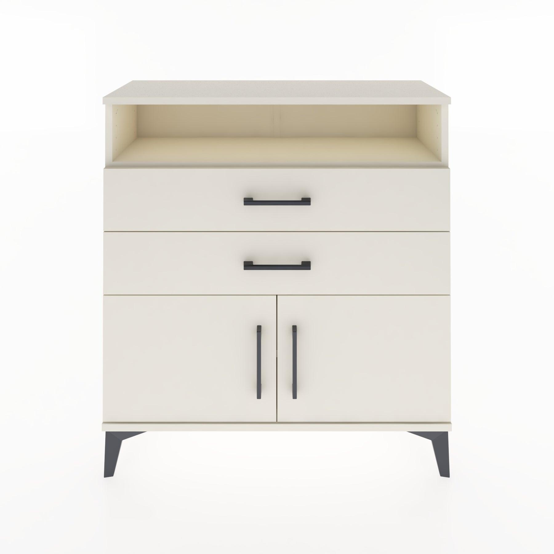 Woodntry Modular Dresser Moonstone 88x30x84 cm Functional F24-1