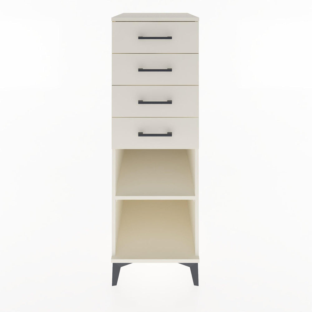 Woodntry Modüler Dolap Aytaşı 44x30x122 cm Çekmeceli ve Raflı CR124-1