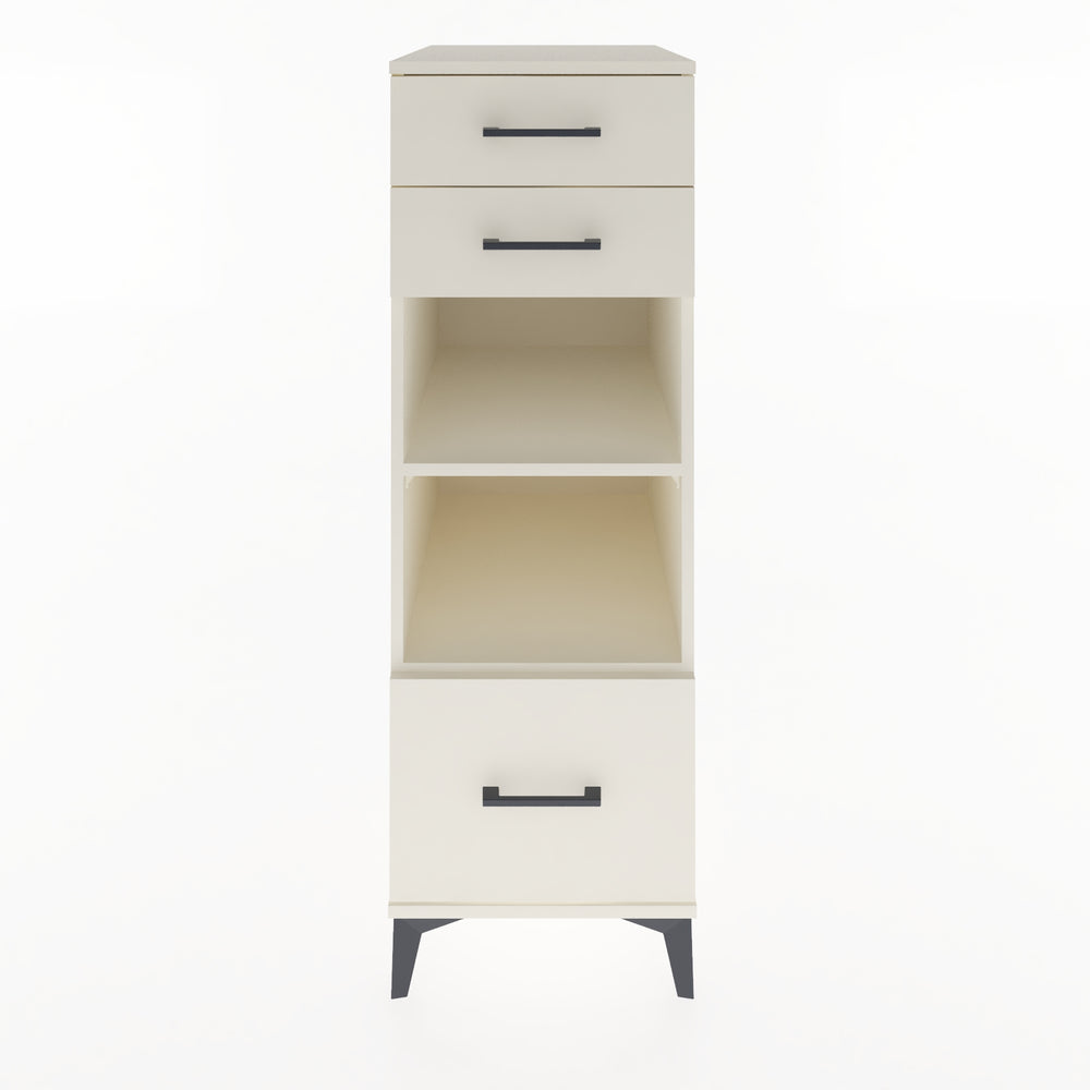 Woodntry Modüler Dolap Aytaşı 44x59x122 cm Çekmeceli ve Raflı CR74-1