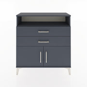 Woodntry Modular Dresser Anthracite 88x30x84 cm Functional F24-2